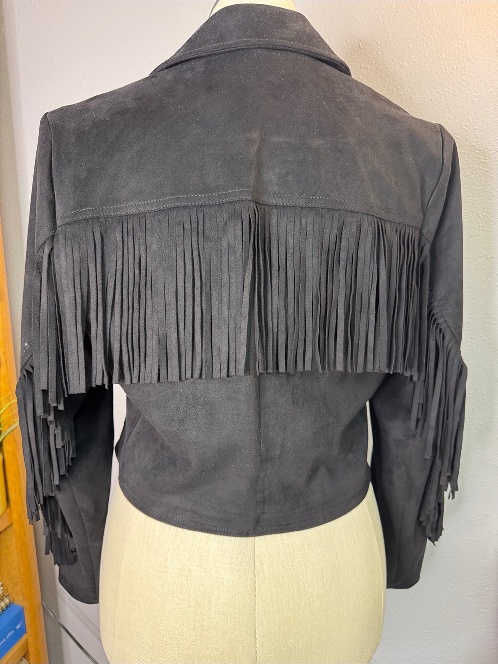 Torrid Faux Suede Fringe Moto Jacket - Women